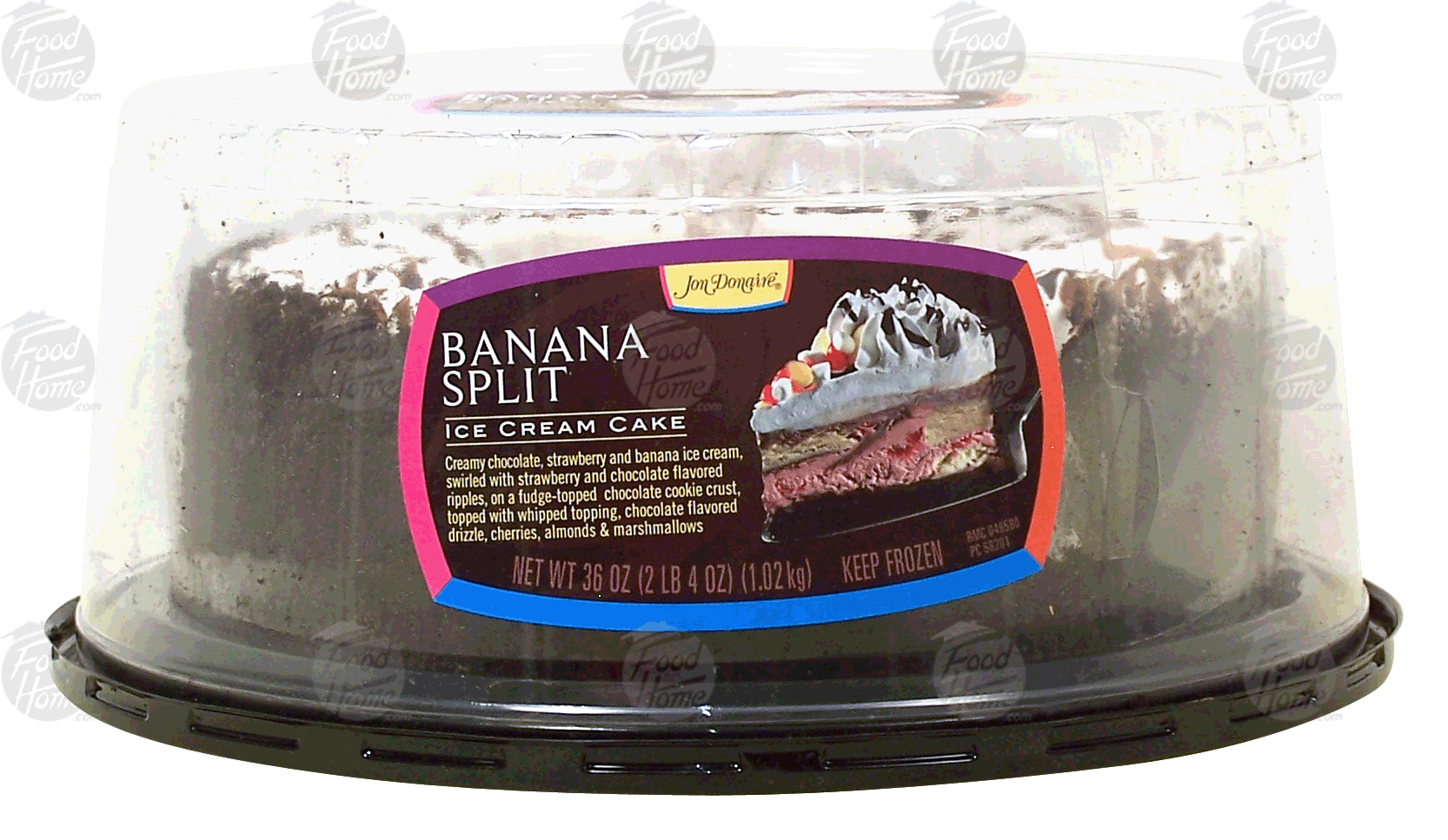 Jon Donaire  banana split ice cream cake Full-Size Picture